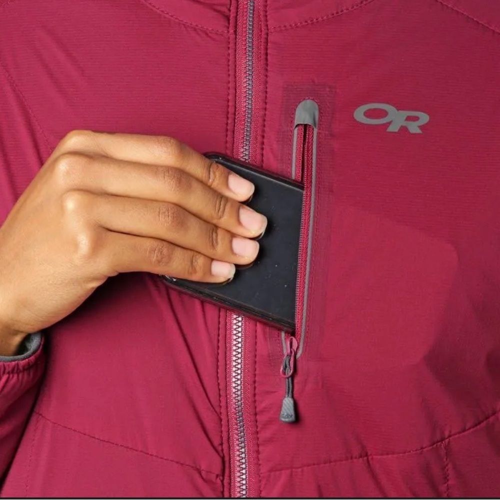 Outdoor Research Women's Ascendant Maroon Hoodie